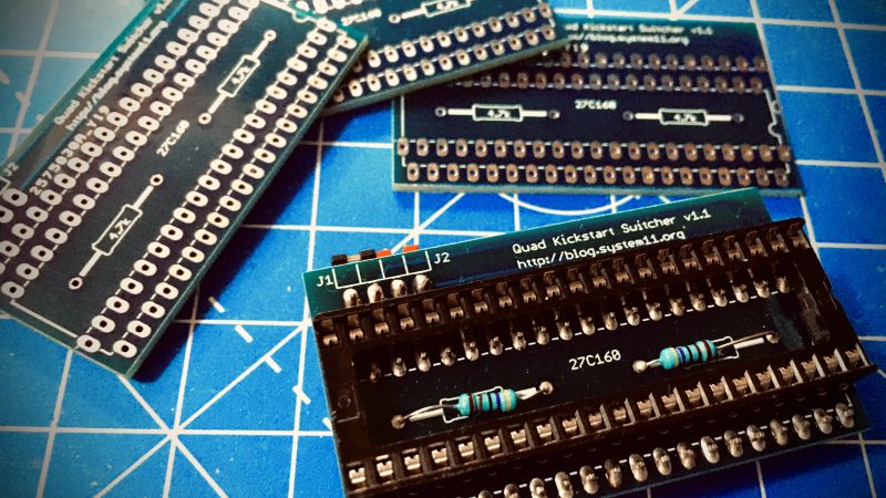 Quad kickstart Amiga 500/2000