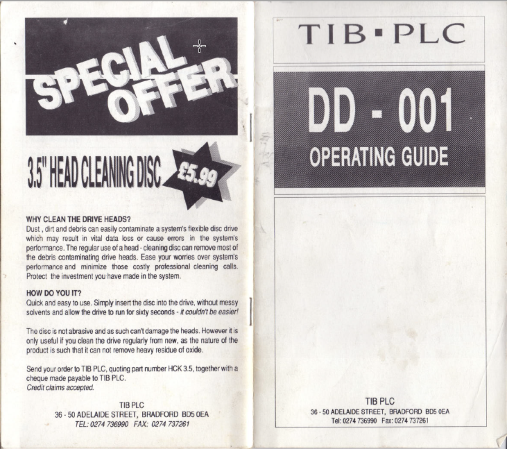 TIB PLC - Operation guide