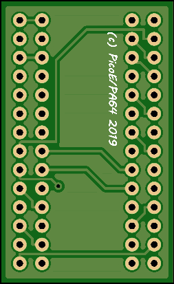 C64 PLA Adapter bottom