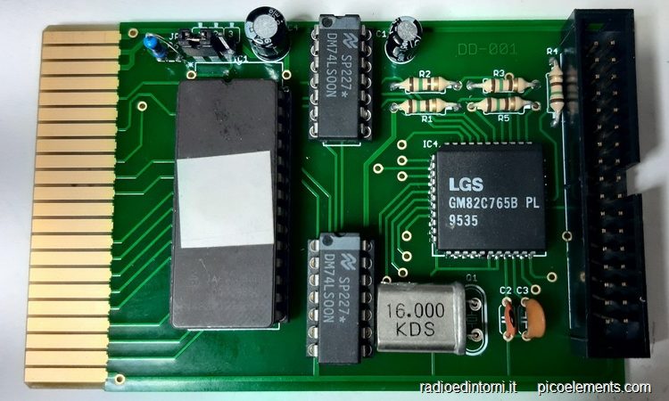 Lettore floppy disk 720Kb TIB PLC DD-001 per Commodore 64 – Con Carletto Provetto